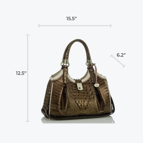 Brahmin Elisa Oak Primrose Hobo Bag - Picture 6 of 16